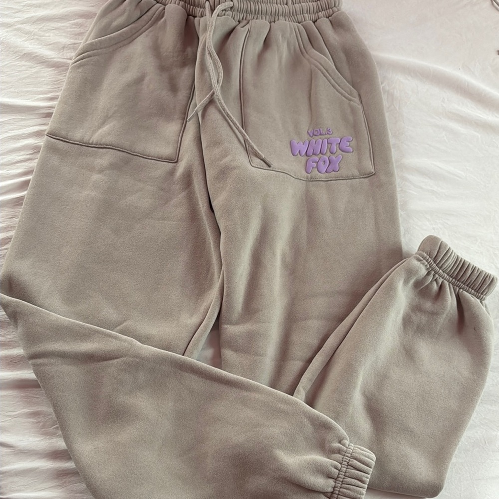 Tan Joggers